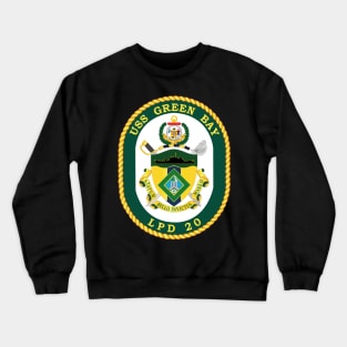 USS Green Bay (LPD-20) wo Txt Crewneck Sweatshirt